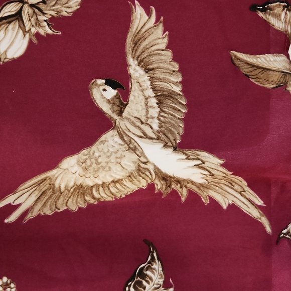 Banana Republic Burgundy Long Sleeve Top #075 - Picture 6 of 6